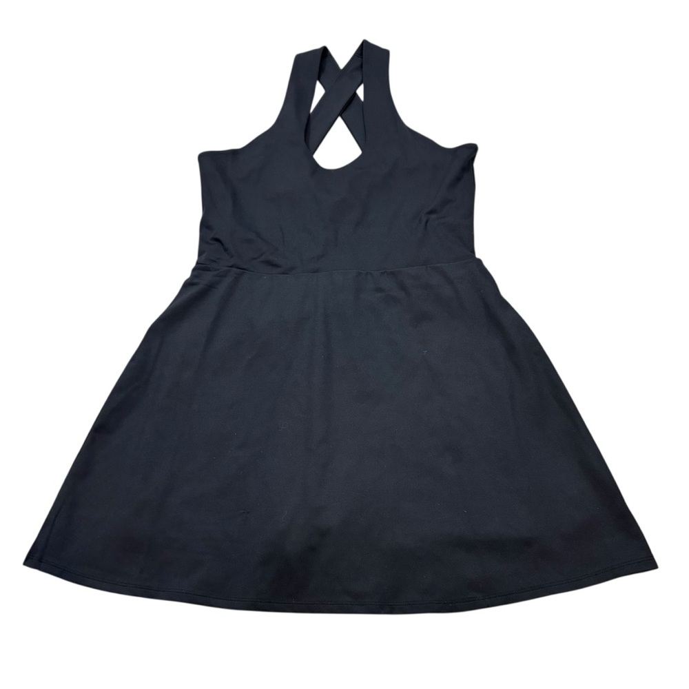 Brand new with tags GapFit Power Cross-Back Exercise Dress Black Size Large